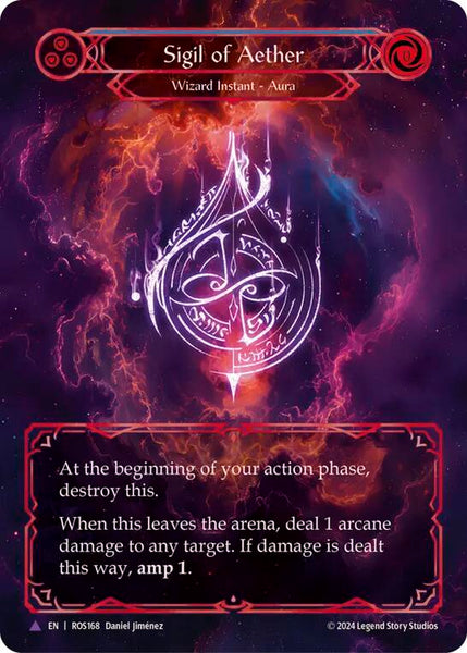Sigil of Aether (Marvel) [ROS168] (Rosetta) Cold Foil | Good Games TCG