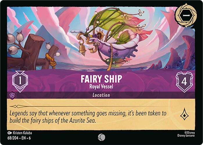 Fairy Ship - Royal Vessel (68/204) [Azurite Sea]