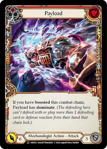 Payload (Red) [1HD012] (History Pack 1 Dash Blitz Deck)