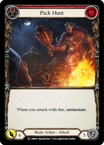 Pack Hunt (Red) [1HR008] (Historic Pack 1 Blitz Deck Rhinar)