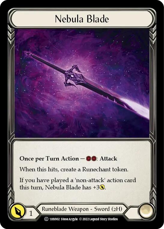 Nebula Blade [1HV002] (Historic Pack 1 Blitz Deck Viserai)