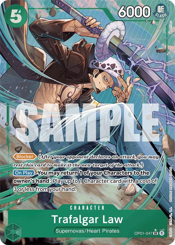 Trafalgar Law (OP01-047) (Full Art) [Premium Booster -The Best-]