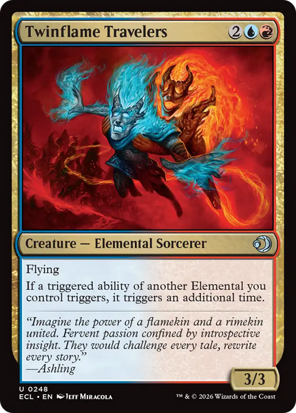 Twinflame Travelers [Lorwyn Eclipsed] | Good Games TCG