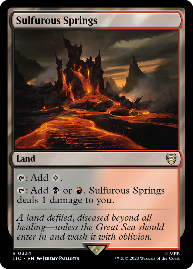 Sulfurous Springs [The Lord of the Rings: Tales of Middle-Earth Commander]