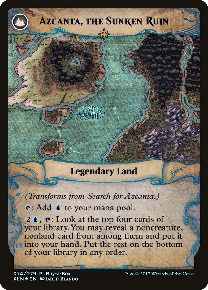 Search for Azcanta // Azcanta, the Sunken Ruin (Buy-A-Box) [Ixalan ...
