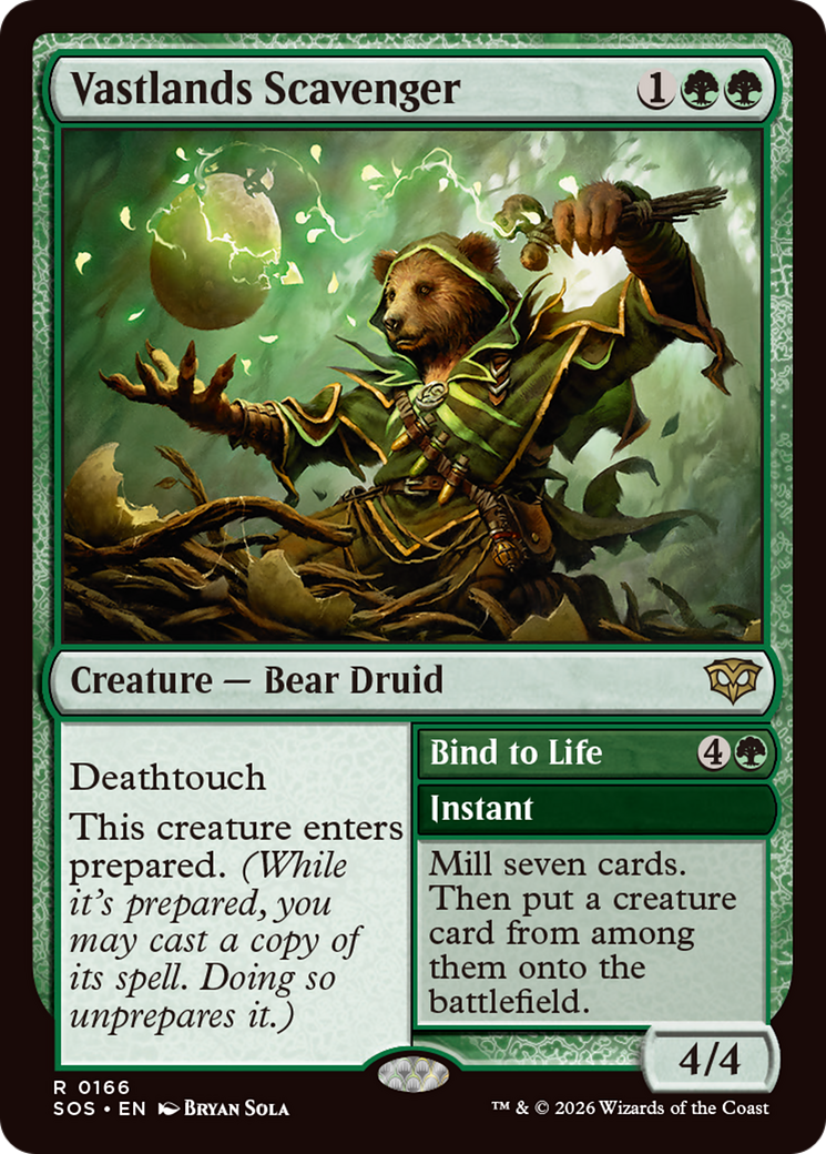Vastlands Scavenger [Secrets of Strixhaven]