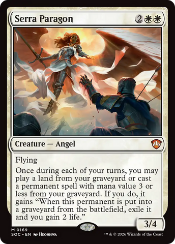 Serra Paragon [Secrets of Strixhaven Commander]