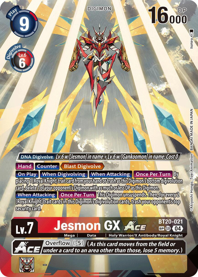 Jesmon GX ACE [BT20-021] (Textured) [Release Special Booster Ver.2.5] |  Good Games TCG