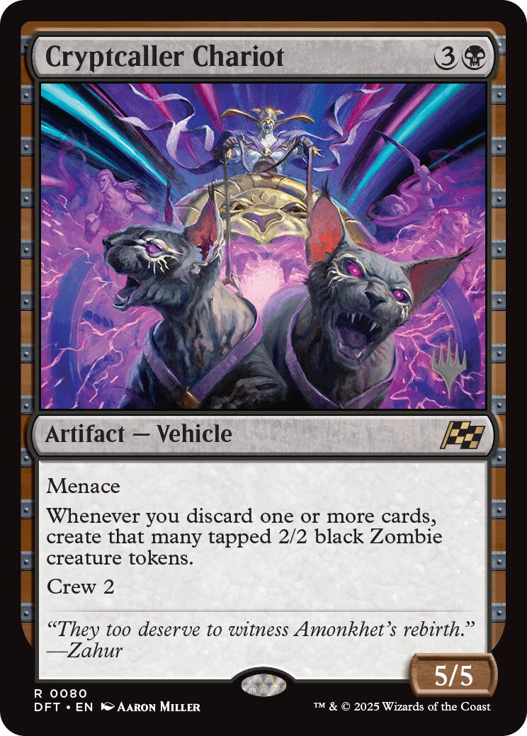 Cryptcaller Chariot [Aetherdrift Promos]