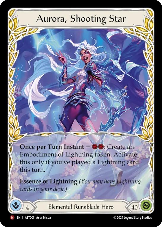 Aurora, Shooting Star [AST001] (Armory Deck: Aurora)