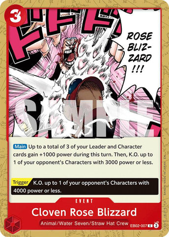 Cloven Rose Blizzard [Extra Booster: Anime 25th Collection]