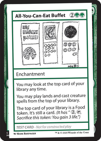 All-You-Can-Eat Buffet [Mystery Booster Playtest Cards]