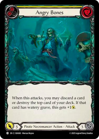 Angry Bones (Yellow) [SEA063] (High Seas)