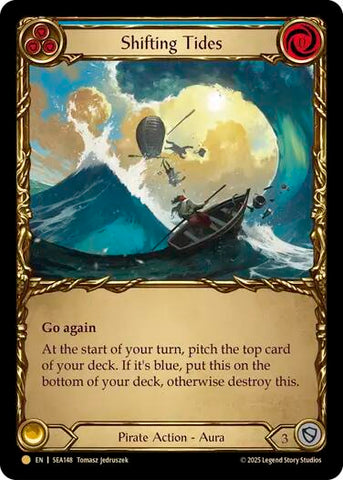 Shifting Tides (Treasure) [SEA148] (High Seas)  Cold Foil