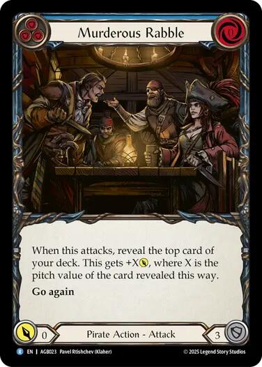 Murderous Rabble [AGB023] (Armory Deck: Gravy Bones) | Good Games TCG