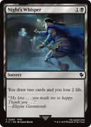 Night's Whisper (Surge Foil) [FINAL FANTASY Commander]