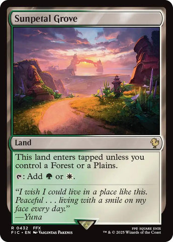 Sunpetal Grove (Surge Foil) [FINAL FANTASY Commander]