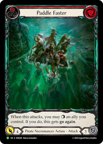 Paddle Faster [FAB348] (Promo)  Rainbow Foil