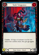 Seek Vengeance (Blue) [ASR022] (Armory Deck: Ira)