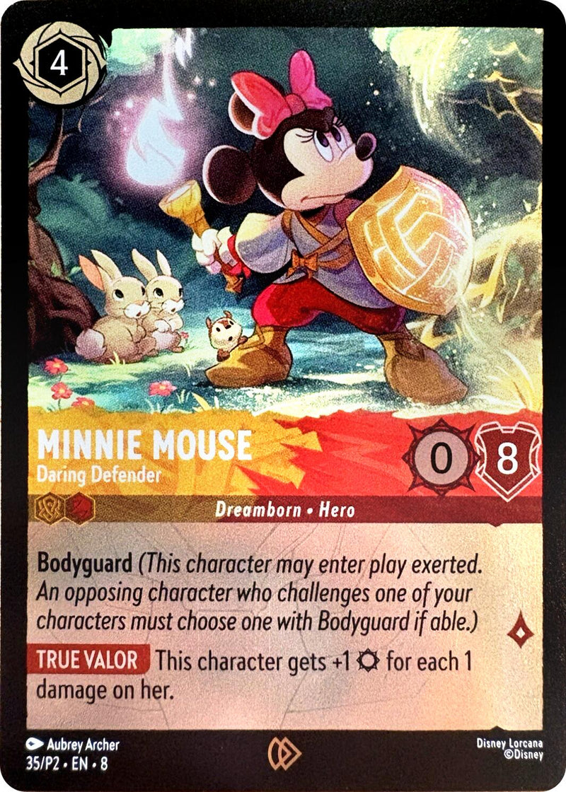Minnie Mouse - Daring Defender (35) [Promo Cards]