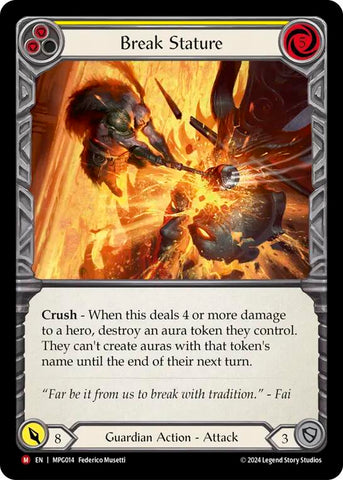 Break Stature [MPG014] (Mastery Pack Guardian)