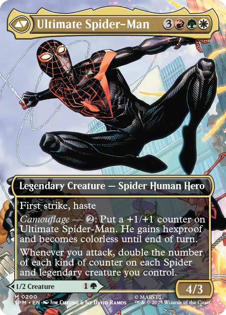 Miles Morales (0200) (Borderless) [Marvel's Spider-Man] | Good