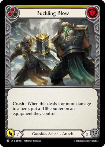 Buckling Blow (Yellow) [BDD011] (Bravo Demo Deck)