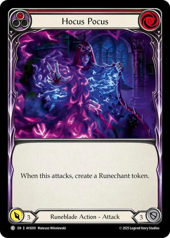 Hocus Pocus (Red) [AVS010] (Armory Deck: Legends Viserai)