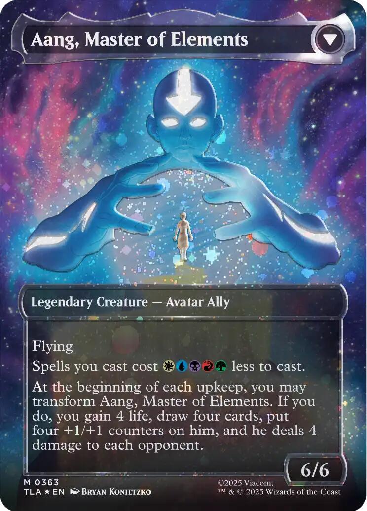 Avatar Aang トレーディングカード Raised Foil Avatar Aang (Raised Foil) [Avatar: The Last Airbender] | Good