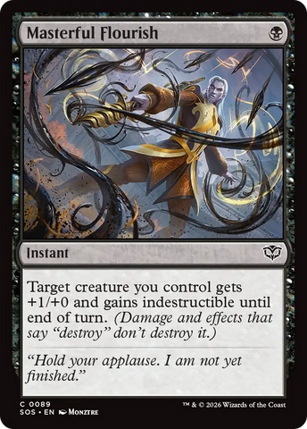 Masterful Flourish [Secrets of Strixhaven]