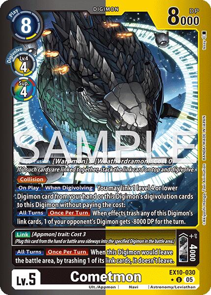 Cometmon [EX10-030] (Limited Foil) [Sinister Order]