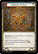 Authority of Ataya [SUP000] (Super Slam)  Rainbow Foil