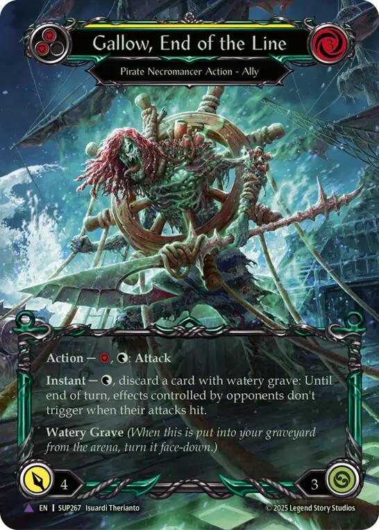 Gallow, End of the Line (Marvel Cold Foil) [SUP267] (Super Slam)  Cold Foil