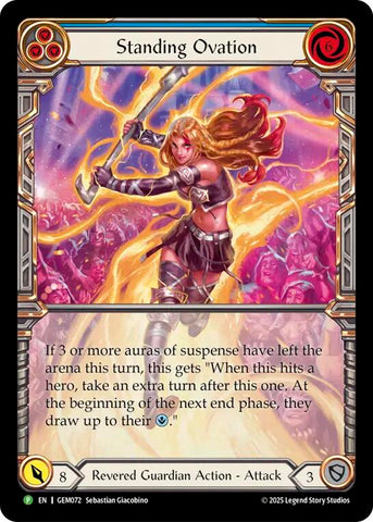 Standing Ovation [GEM072] (GEM Pack 3)  Cold Foil