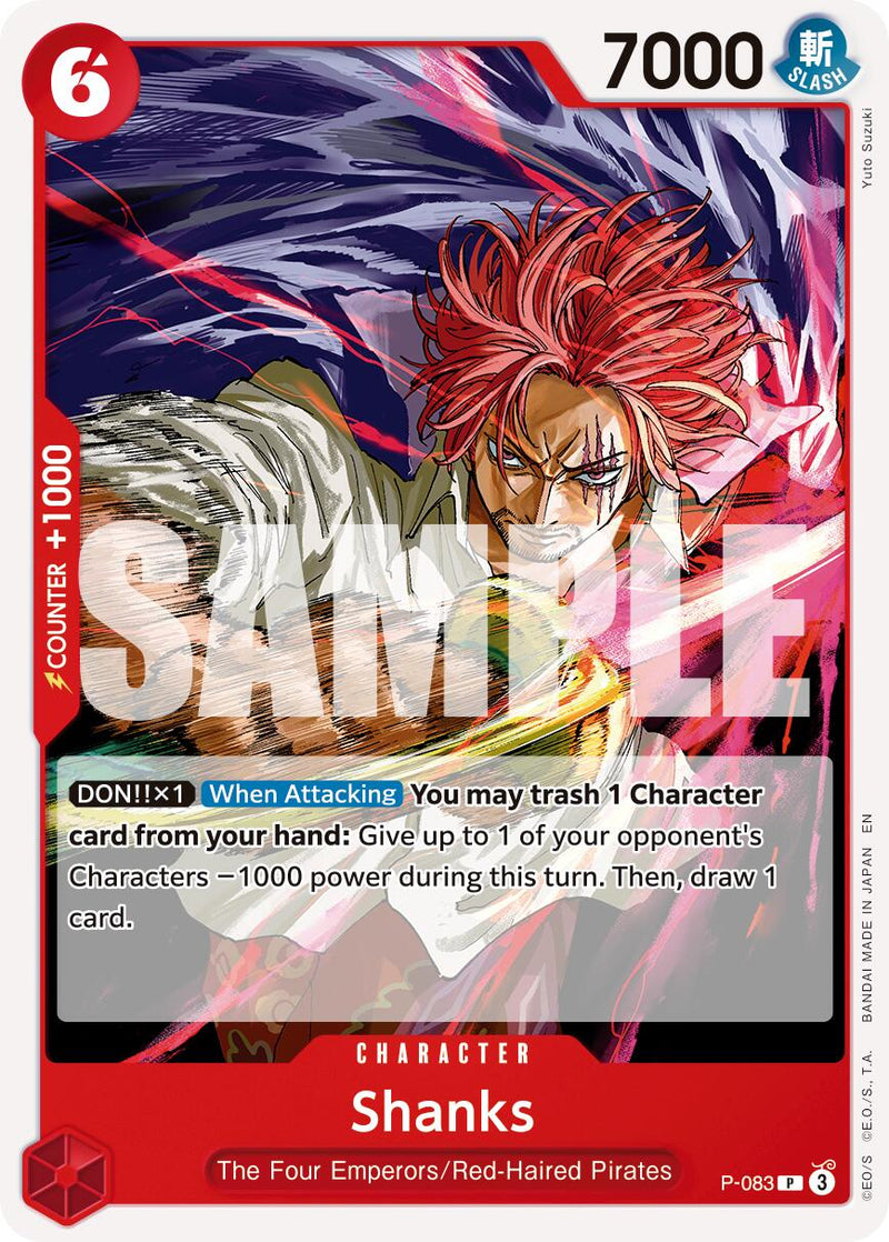 Shanks (P-083) (Reprint) [Premium Booster -The Best- Vol. 2]