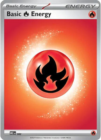 Basic Fire Energy - 002 [Mega Evolution Energies]