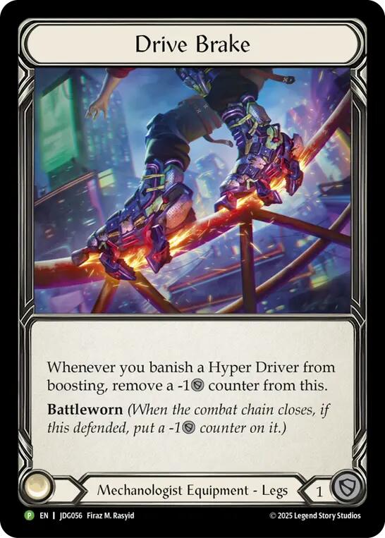 Drive Brake [JDG056] (Promo)  Cold Foil