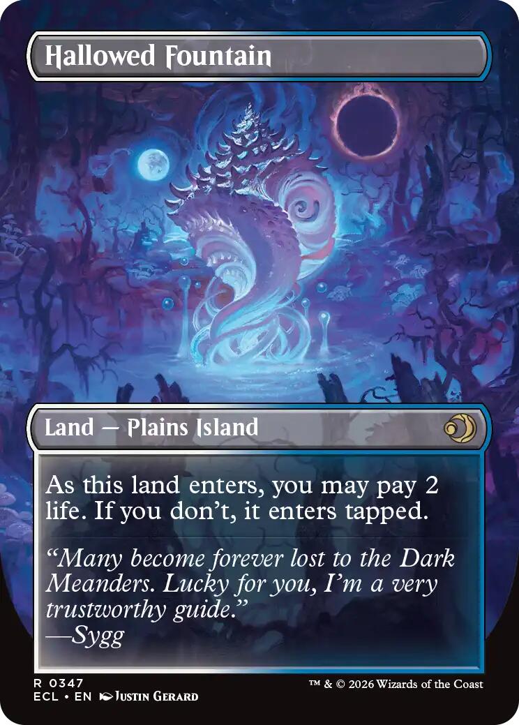 神聖なる泉 Hallowed Fountain （Foil） Hallowed Fountain | Unfinity Variants Foil | Card Kingdom