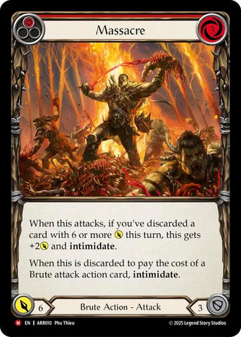 Massacre [ARR010] (Armory Deck: Rhinar)