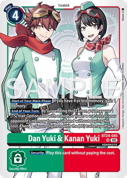 Dan Yuki & Kanan Yuki [BT24-085] [Time Stranger] | Good Games TCG