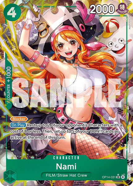 Nami (Alternate Art) [The Azure Sea's Seven] | Good Games TCG