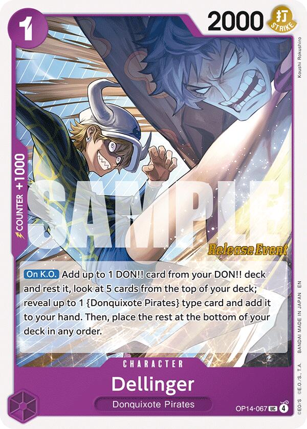 Dellinger [The Azure Sea's Seven Release Event Cards]