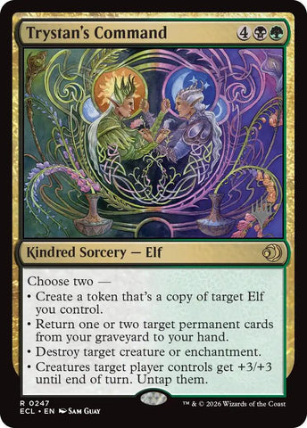Trystan's Command [Lorwyn Eclipsed Promos]
