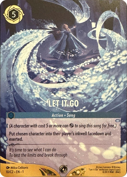 Let It Go (Disney Lorcana Challenge) (10) [Promo Cards] | Good