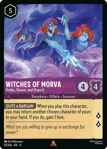 Witches of Morva - Orddu, Orwen, and Orgoch (57/204) [Winterspell]