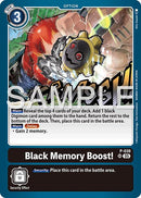 Black Memory Boost! [P-039] (Reprint) [Advanced Booster Digimon Generation]