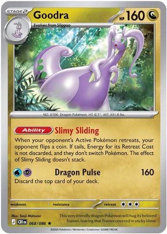 Goodra (068/086) [Mega Evolution: Chaos Rising]