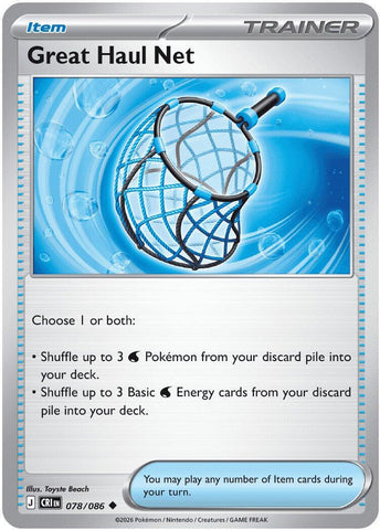 Great Haul Net (078/086) [Mega Evolution: Chaos Rising]