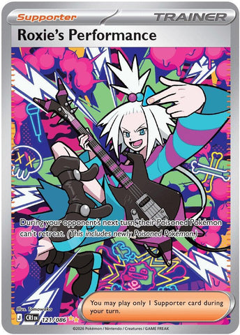 Roxie's Performance (121/086) [Mega Evolution: Chaos Rising]