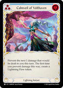 Calmveil Of Volthaven (Blue) [OMN186] (Omens of the Third Age)  Rainbow Foil